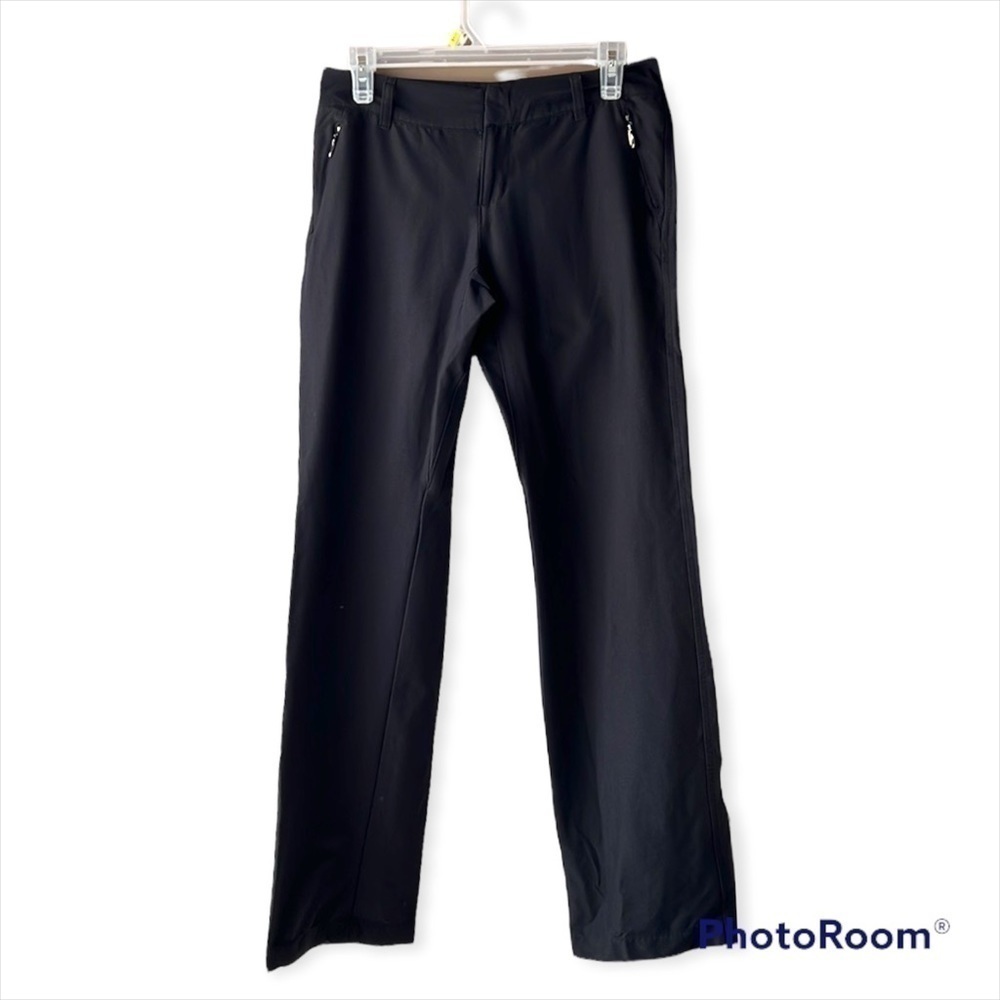 𝅺THE NORTH FACE Black Straight Leg Athletic Pants Size 2